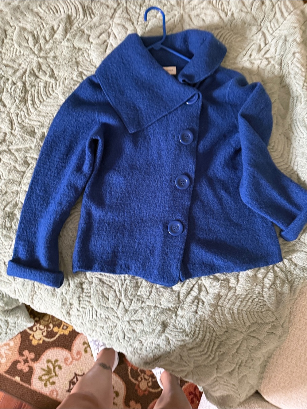 Covington Royal Blue Pea Coat for Kids